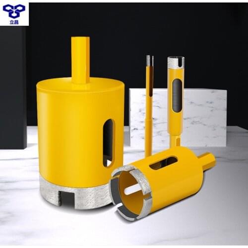 LICHANG Hole Saw Diamond Crowns Opener Drilling Bit Tool Electric Hammer Impact Multifunction Punch For Metal Marble Tiles Stone