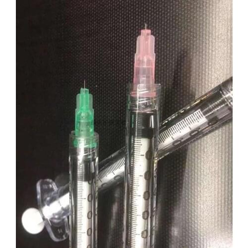 Nanosoft Microneedles Sterile Fillmed Hand 1pin Needles for Anti Aging Around Eyes and Neck Lines Skin Care Tool