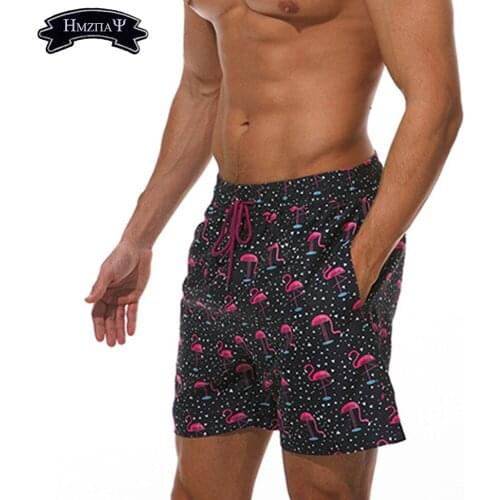 Mens Swimming Shorts Beach Shorts Breathable Quick-Drying Running Sports Pants Beach Surfing Elastic Waist Shorts