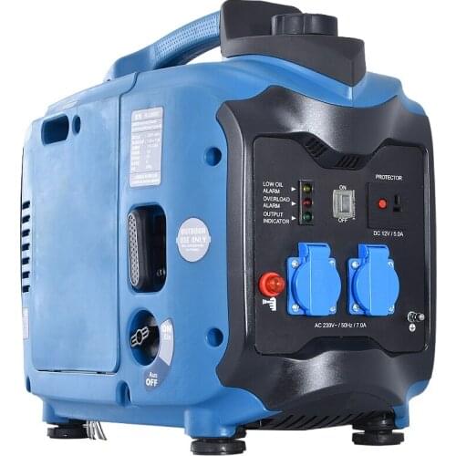 HS2000T 3.2L Portable Car Gasoline Generator 2000W 220V Electric DC Inverter Generator Digital Gasoline Powered Engine Generator