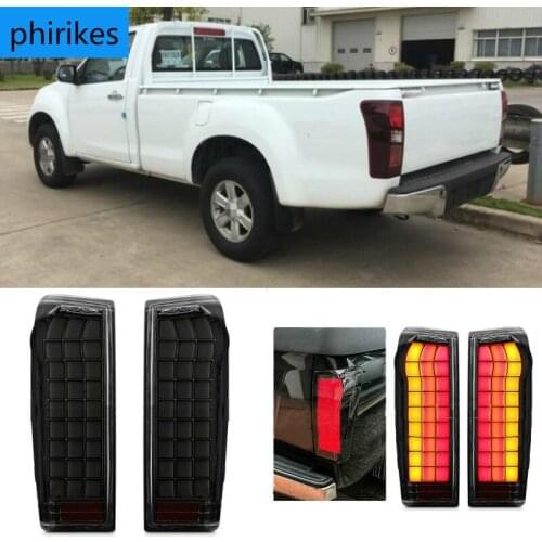 Right/Left Tail Light Rear Lamp LED For Isuzu DMax D-Max Ute 2012 2013 2014 2015 2016 2017 2018 2019 4300-5400K Auto Car Styling