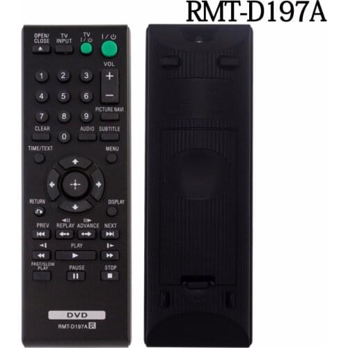 For SONY RMT-D197A DVPSR201P DVPSR210P DVPSR405P DVPSR510H DVD Remote Control