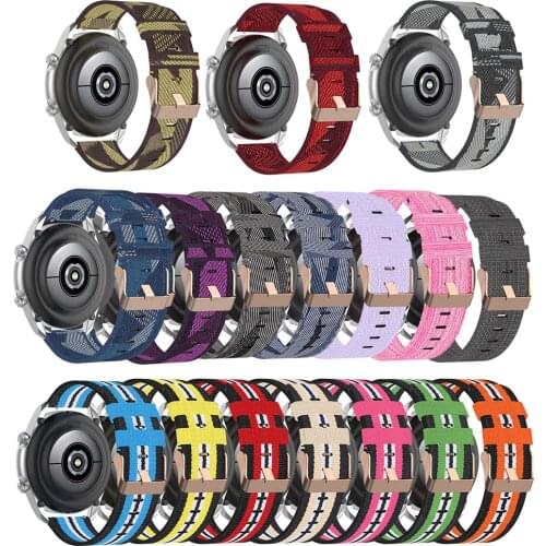 Braided Nylon Watch Strap for Samgsung Galaxy Watch 3 45MM/ Galaxy Watch 46mm For Huawei Watch GT 2E /GT2 46MM Watch Repair Kit