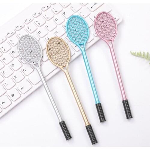 40 pcs/Lot Tennis gel pen ballpoint 0.5mm Black color ink pens Novelty Stationery gift Office accessories school supplies F801