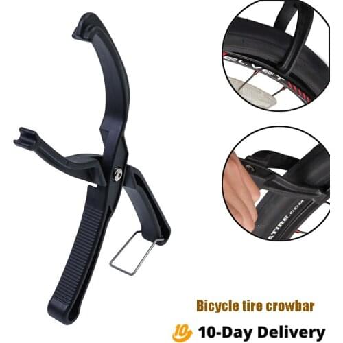 Bicycle Tire Crowbar Bicycle Supplies Accessories Bike Hand Install & Removal Clamp for Difficult Bike Tire Bead Jack Lever Tool
