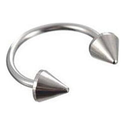 SHUANGR 1pcs 2017 new fashion lip stainless steel body and fake earrings punk Gothic nose stud septum piercing jewelry