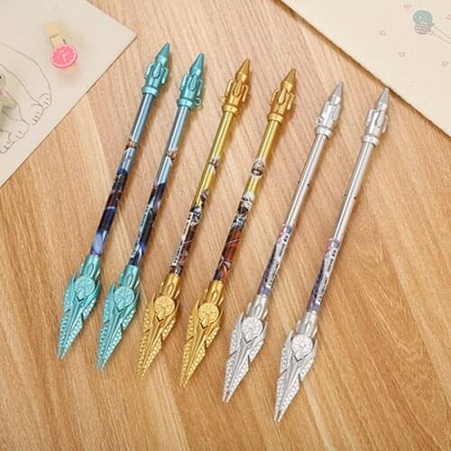 1pcs Hundreds of Birds and Phoenix Guns 0.5mm Student Cute Gel Pen Novelty Stationery Black Signature Pen School Supplies