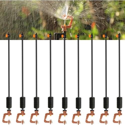 360 Degree Refraction Mist Nozzles G Type Nozzle with Pile Connector Suspension Atomization Irrigation Spraying Garden Watering