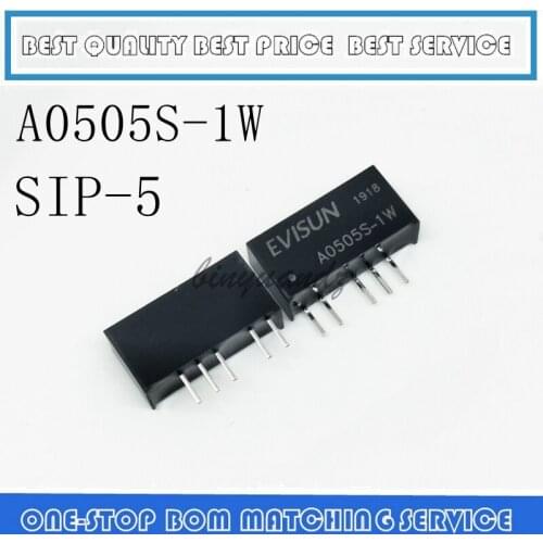 5PCS A0505S A0505S-1W 5V TO 5V SIP-5
