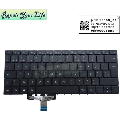 BE Belgium IT Italian FR French Azerty Backlit keyboard For HUAWEI MateBook KPL-W00 KPL-W19 WRT-W19 VLR-W19 KPR-W29 NSK-350BN