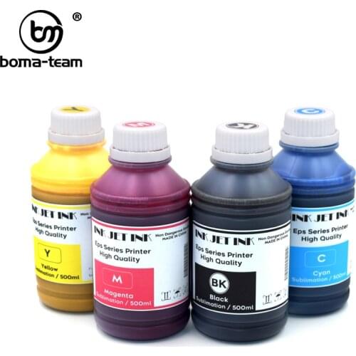 1PCS 500ml water based heat transfer Dye sublimation printing inks For Epson For Brother All Inkjet Printer Dye Sublimation ink
