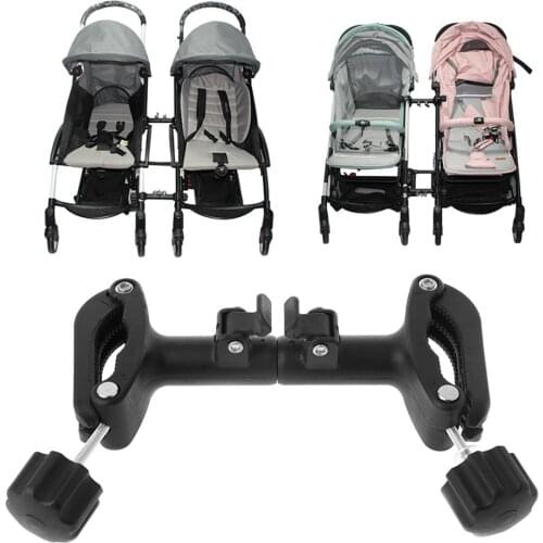 3Pcs Baby Cart Assemble Connector Joint Linker Adjustable Length Twin Baby Stroller Connect Adapter Outdoor Toddler Accessory