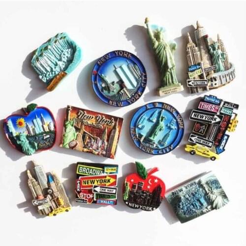 Usa magnet New York Peru Canada venezuela Brazil Mexico fridge magnets world collection gift