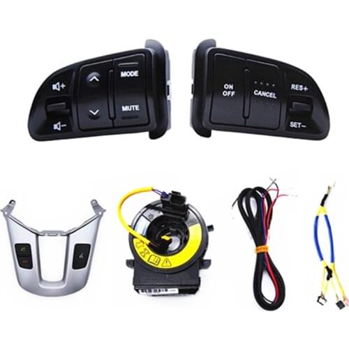 Multi function Steering Wheel Audio Cruise Control Buttons For Kia sportage SL with back light Car charge 967003W001 967003W301