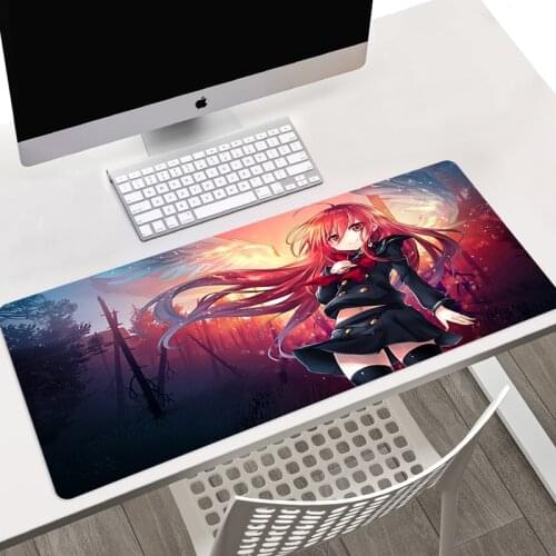 Desk Mat for Computer Table Large Shakugan No Shana Mouse Pad Gamer Gaming Keyboard for Computers Office Carpet Mouse Xxl Diy