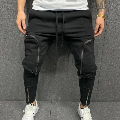 2021 New Men Pants Compress Joggers Leggings Men Fitness Workout Summer Sport Fitness Male Trousers Breathable Pants