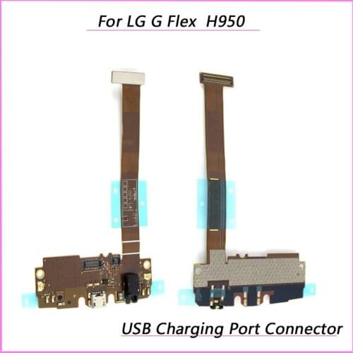 New Tetsed USB Flex cable For LG G LS996 H950 H955 USB Charging Port Charge Dock Jack Plug Connector Flex Cable With Microphone