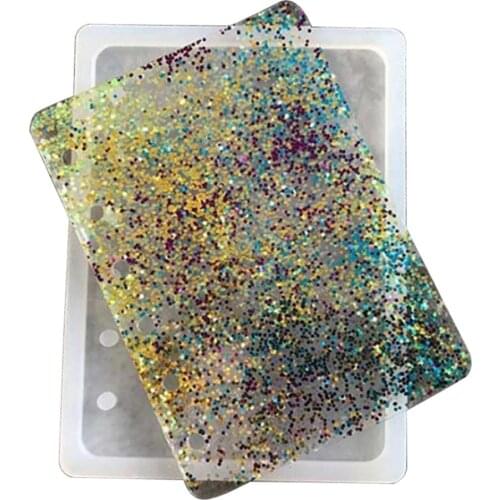 Book Silicone Mold A7 Notebook Cover Making DIY Handmade Epoxy Resin Craft Tool