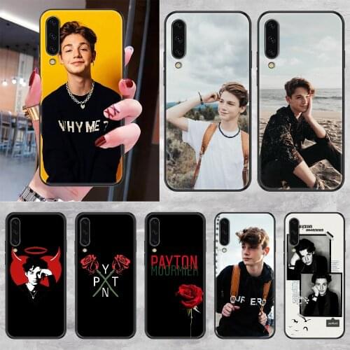 Payton Moormeier Phone case For Samsung Galaxy A 3 5 7 8 10 20 21 30 40 50 51 70 71 E S 2016 2018 4G black silicone cover soft