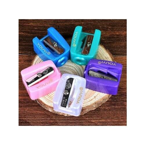 5Pcs Eye Liner Pencil Sharpener Makeup Pencil Sharpener Eyebrow Pencil Sharpener Random Color