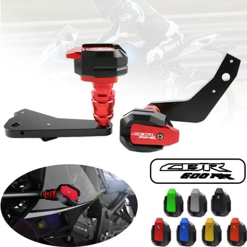 Motorcycle Falling Protection Frame Slider Fairing Guard Crash Pad Protector FOR HONDA CBR600RR CBR 600 RR 2013-2017 F5 2014