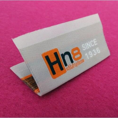 ZeQi customized garment tags woven labels custom main label washable jacket label 1000pcs/lot