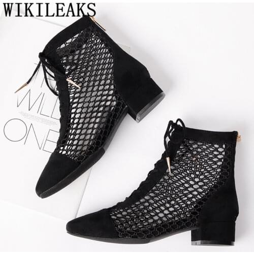 Sexy Gladiator Ladies Shoes Black Boots Women High Heel Ankle Boots For Women Pumps Women Shoes High Heels Botines Mujer 2020