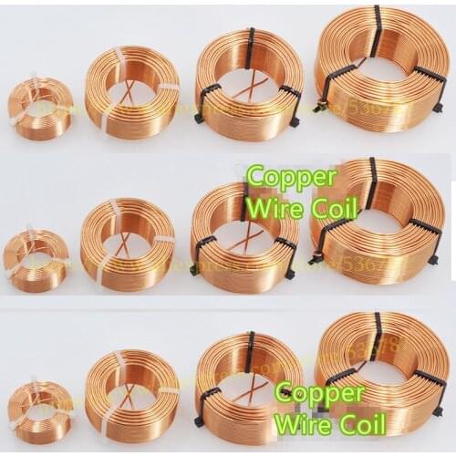 0.8mm 0.2mH-1.8mH 4N Oxygen-Free Copper Wire Coil Audio Amplifier Speaker Crossover Inductor