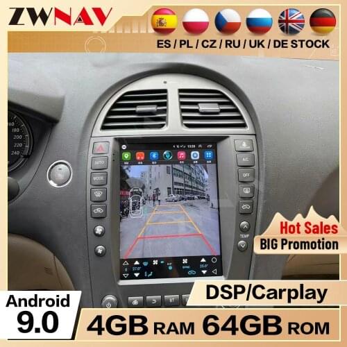 128G Carplay For Lexus ES 2006 2007 2008 2009 2010 2011 2012 Android Player Car Audio Radio GPS Navigation Head Unit Auto Stereo