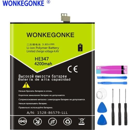 WONKEGONKE For Nokia 7 plus TA-1062 HE347 Battery