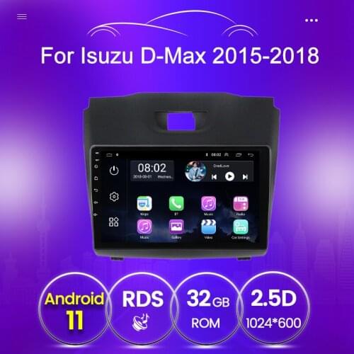Android 11 ROM 32GB GPS Car Radio Player For Isuzu D-MAX Chevrolet S10 2015 2016 2017 2018 2 din navigation stereo headunit