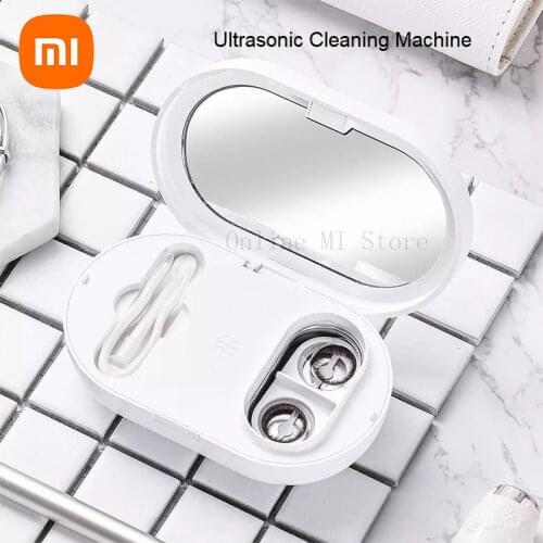 Xiaomi Eraclean Contact Lens Ultrasonic Cleaning Machine 56000Hz High Frequency Vibration Washable Portable Rechargeable Cleaner