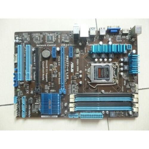 Used,for Asus P8Z77-V LX2 Original Desktop Motherboard Z77 Socket LGA 1155 i3 i5 i7 DDR3 32G SATA3 USB3.0 ATX