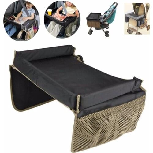 Baby Kids Toddler Car Seat Snack PlayTravel Tray cover On the Go Drawing Board Table interior seat cover Organizer support