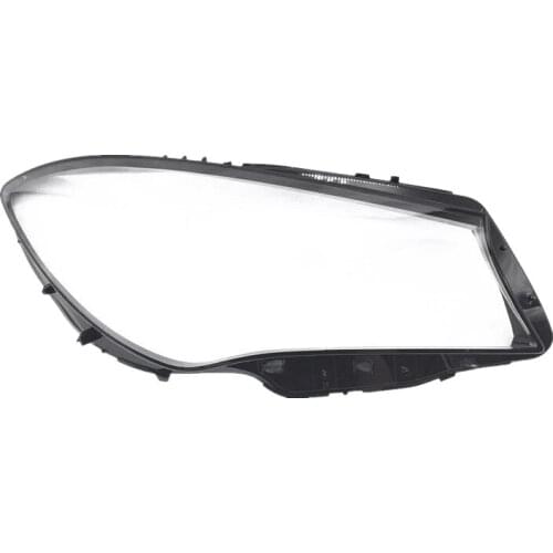 For Mercedes-Benz W117 CLA180 200 220 260 2017-2019 Headlight Lens Cover Transparent Lampshade Glass Shell