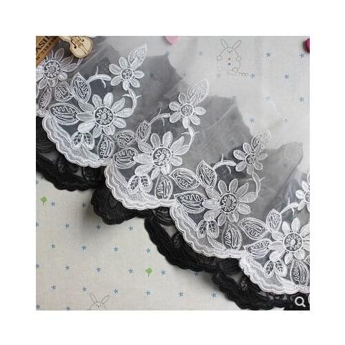 Frss shipping Clothing accessories lace embroidery lace wedding dress DIY accessories 3yards
