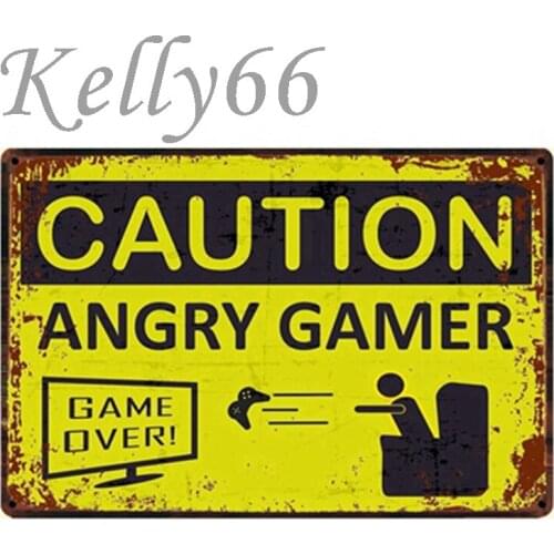 [ Kelly66 ] Beware Smake Shark Hunter Eaqle Vintage Metal Sign Tin Poster Home Decor Bar Wall Art Painting 20*30 CM Size y-1116