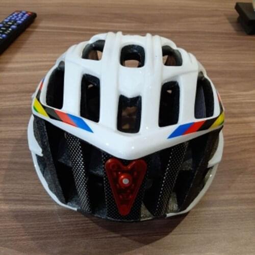 Men Women Unisex Ultralight MTB Bike LED Tail Light Helmet Riding Safety Cap Hat PXPF