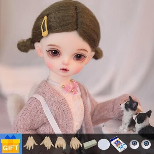Shuga Fairy Hati 1/6 BJD Doll Full Set Resin Toys for Kids Surprise Gift for Girls Yosd Ball Jointed Doll Dropshipping 2021
