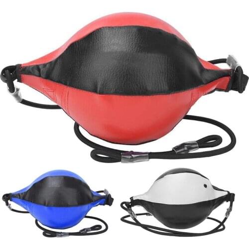 Speed Punching Ball Double End Punching Bag Speed Bag Inflatable Boxing Ball For Gym MMA Boxing Sports Punch Bag Adult