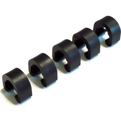 5 pcs/ lot mountain bike c shape clip brake line hub cable transmission line bike cable housing guide cable guide c-buckle clasp