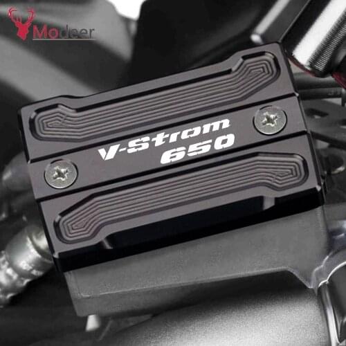 Front Brake Fluid Reservoir Protector Cap For Suzuki vstrom650 V-strom DL 650 650/XT 2004- 2020 2021 Vstrom V strom DL650 650xt