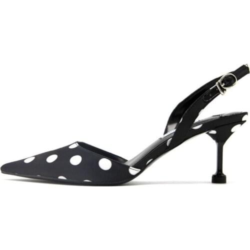 Brand Women Pumps Luxury Slingback High Heels Summer Bride Shoes Comfortable Triangle Heeled Party Wedding Shoes Mary Jane Shoes