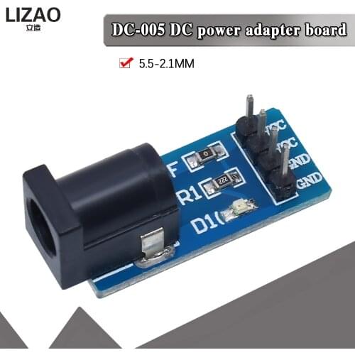 DC Power Supply Module DC-005 Power Switching Board 5.5*2.1 MM Power conversion board DC005