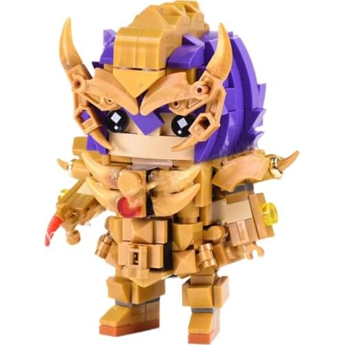 Creative MOC Blocks Twelve The Constellation Scorpio Brickheadz Children Assemble Brick Set Toy Gifts