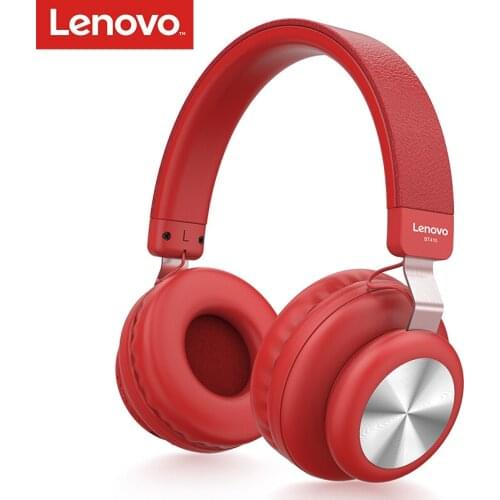 Lenovo BT410 Bluetooth Headset Wireless Computer Headphones BT5.0 With Noise Cancelling MIC for Xiaomi Huawei Smartphones PC