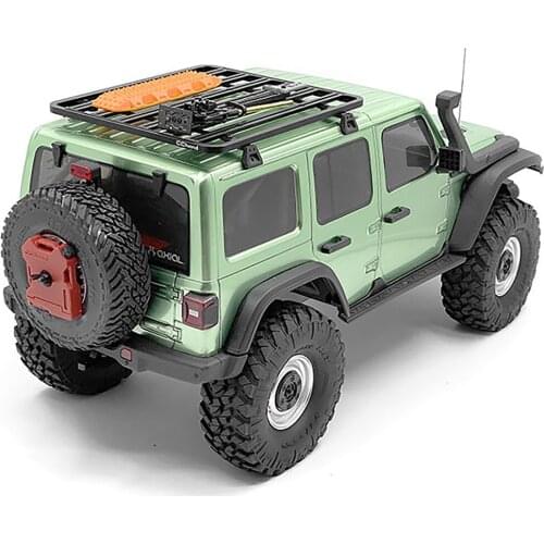 Metal Roof Rack Luggage Carrier Top Plate for AXIAL SCX10 III RC Car Shell DIY Upgrade Parts