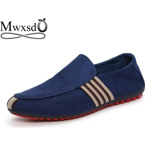 Mwxsd new mens casual soft shoes men party soft canvas shoes big size 45