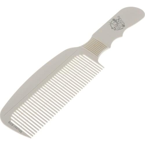 Barber Hair Cutting Flat Top Clipper Comb Anti-static Oily Hair Comb