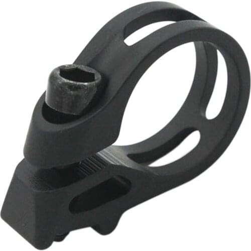 Bicycle Clamp With Screw Aluminum Alloy Fixed Ring Bike Parts For